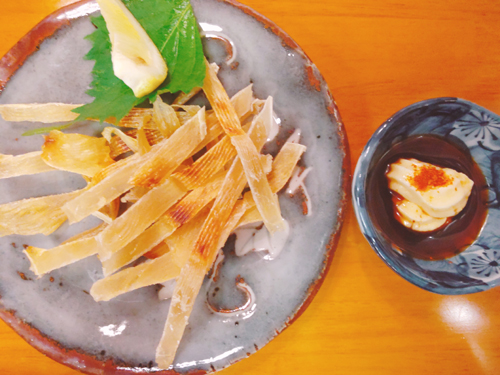 一品料理 わくら、エイヒレ